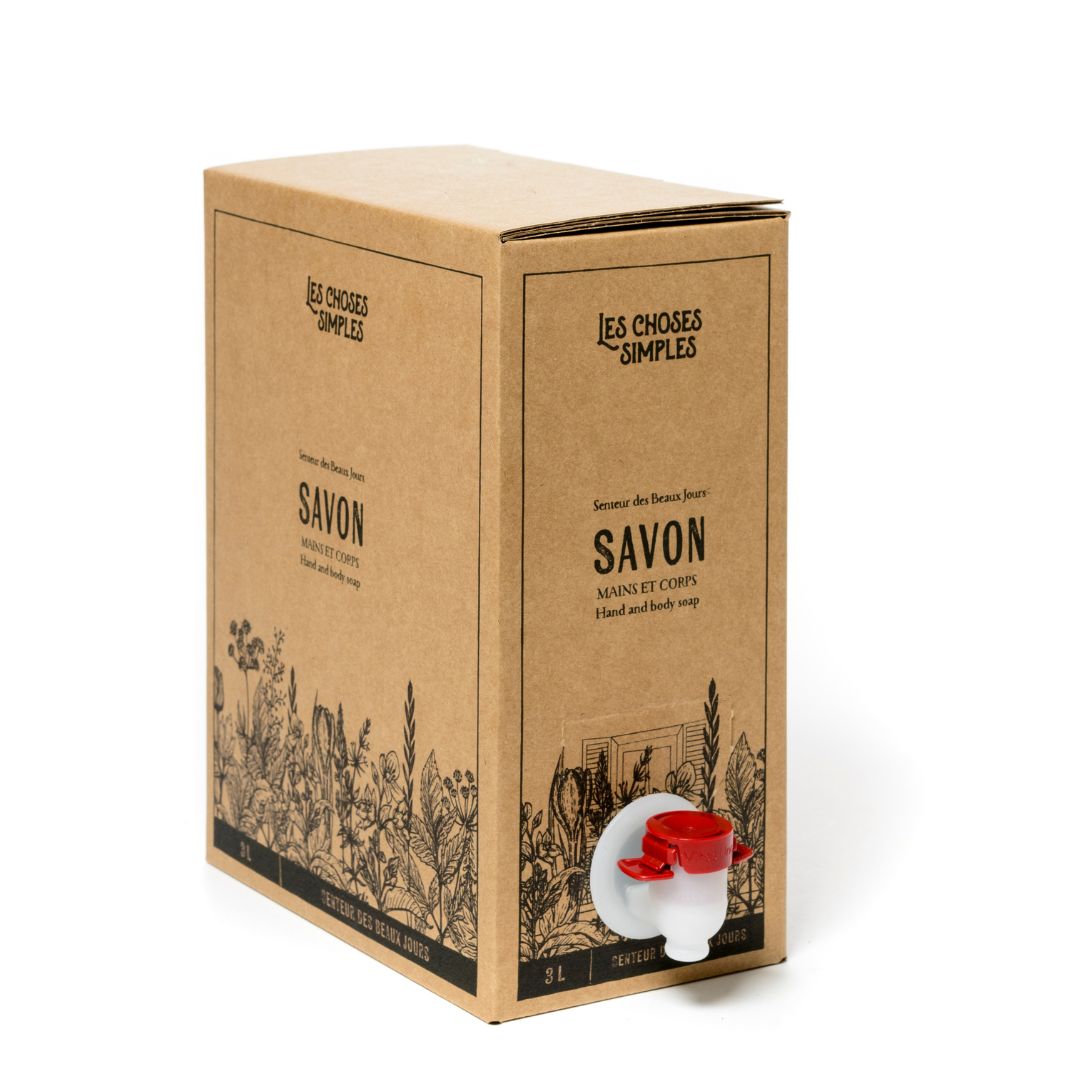 3L Eco-Refill Liquid Soap - Beaux Jours.