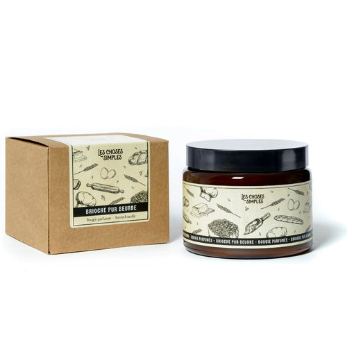 3-Wick Candle "Brioche"