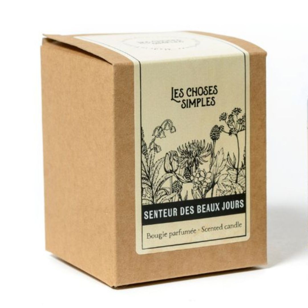 Box for Medium Candle "Senteur des Beaux Jours"