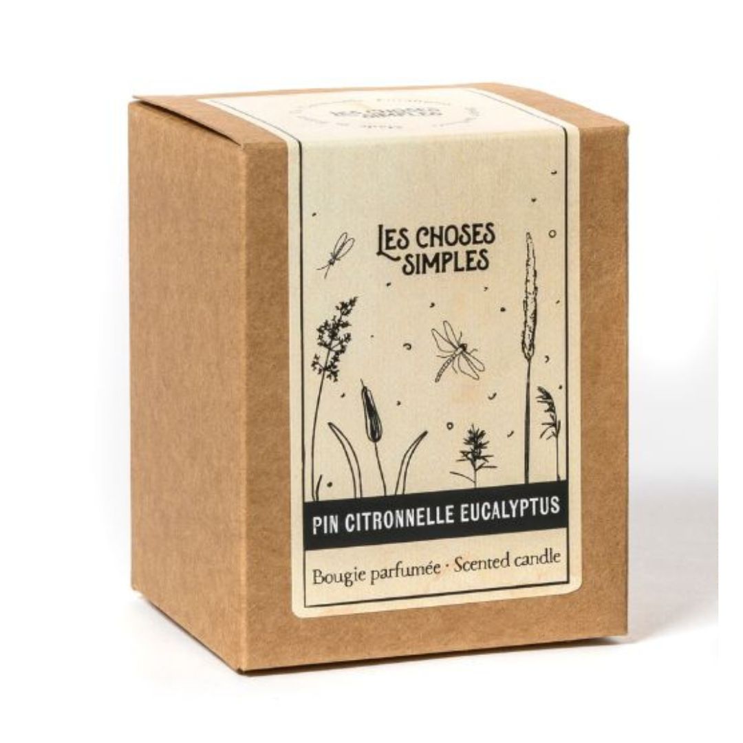 Boîte pour Bougie M "Citronnelle"