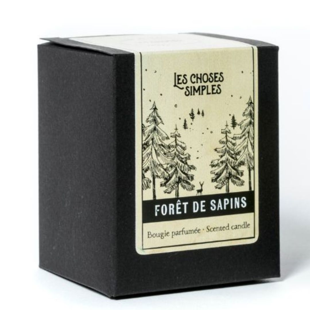 Box for Medium Candle "Forêt de Sapins"