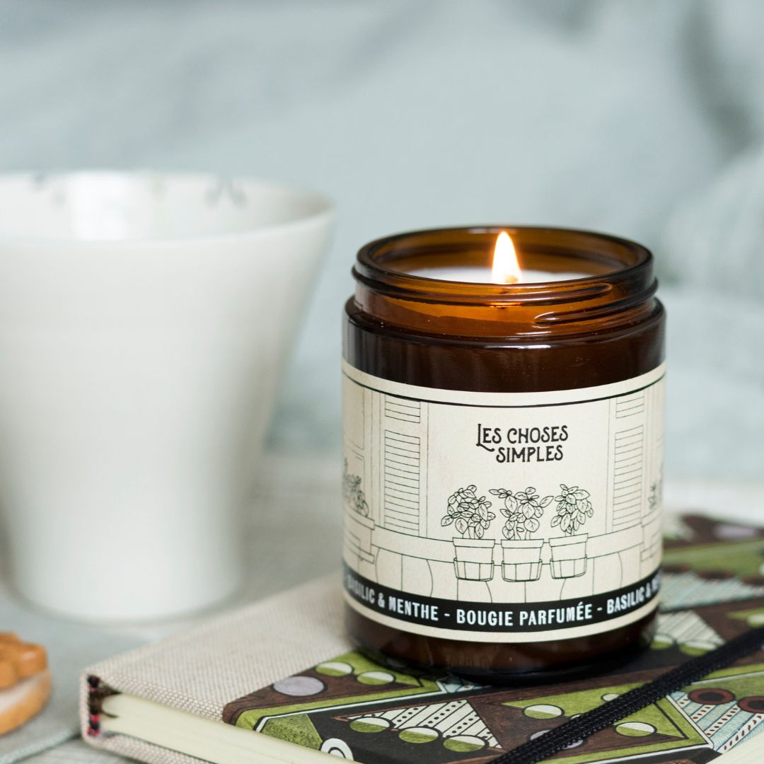 Candle "Basil & Mint".
