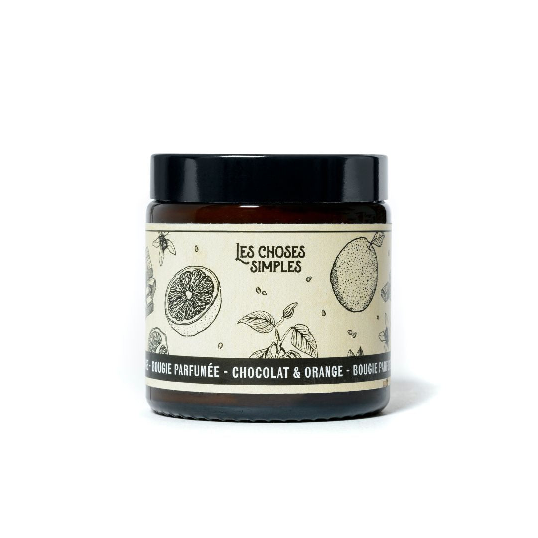 Mini Candle "Chocolate & Orange".