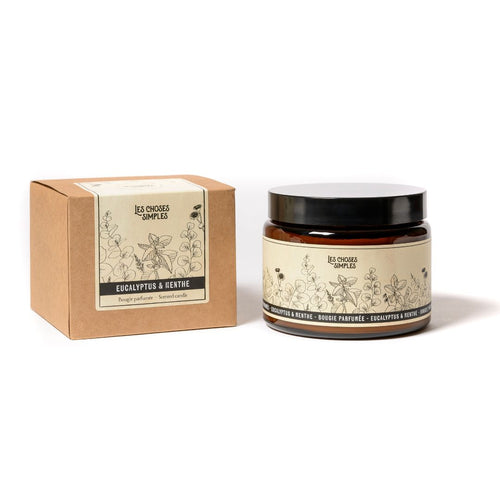 3-Wick Candle "Eucalyptus & Mint".