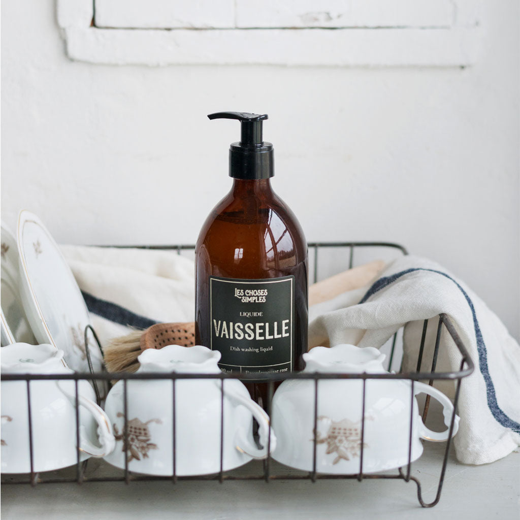 Dishwashing Soap (Glass Bottle).