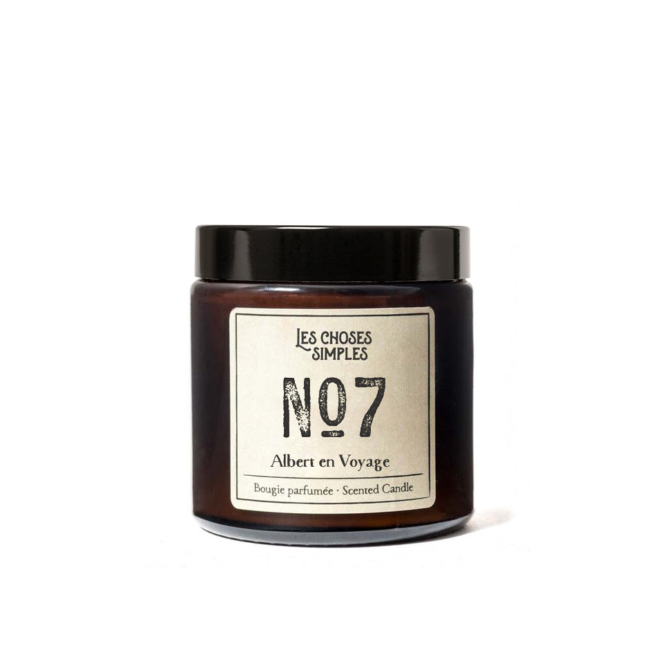 Mini Candle No 7 Albert en Voyage.