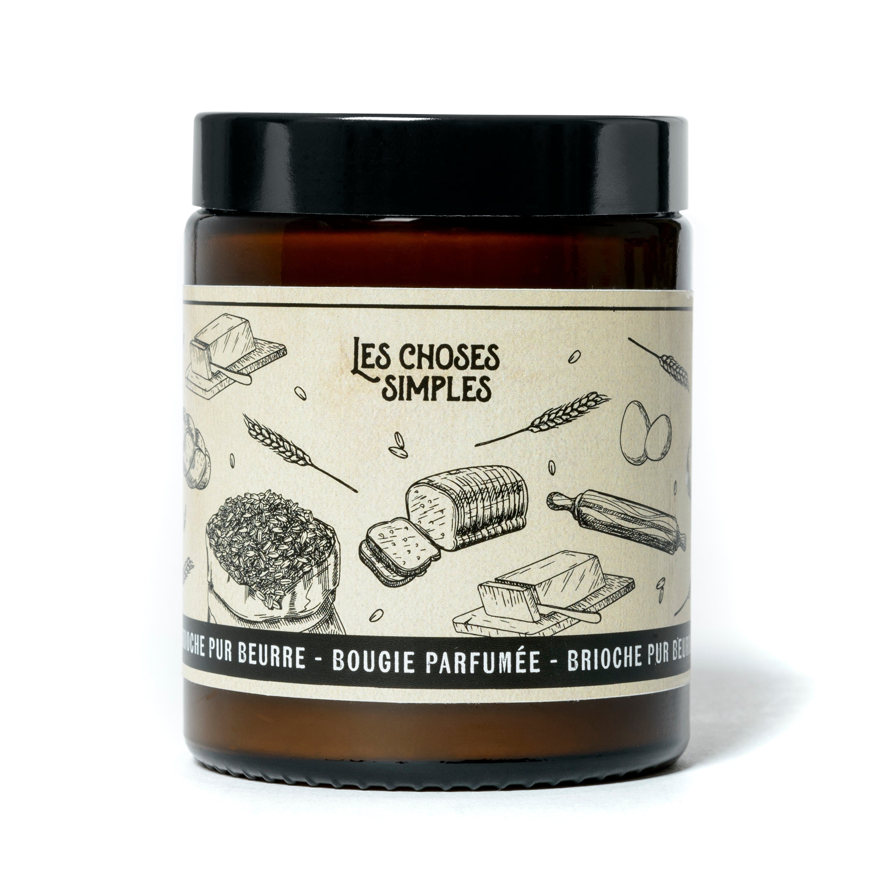 Medium Candle "Brioche".