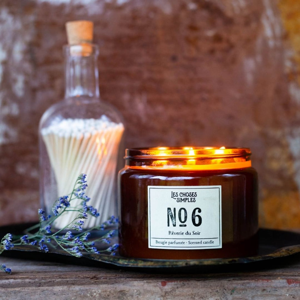 3-Wick Candle No 6 "Rêverie du Soir".