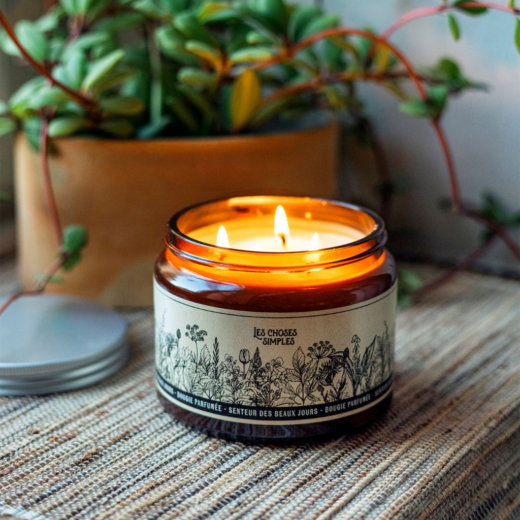 3-Wick Candle "Senteur des Beaux Jours".