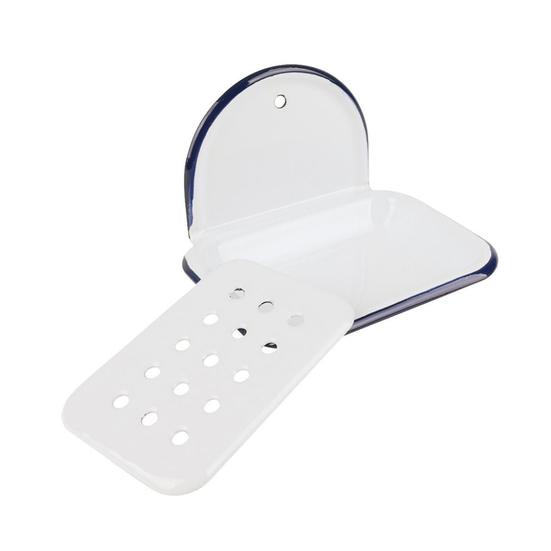 Enamel Soap Holder.
