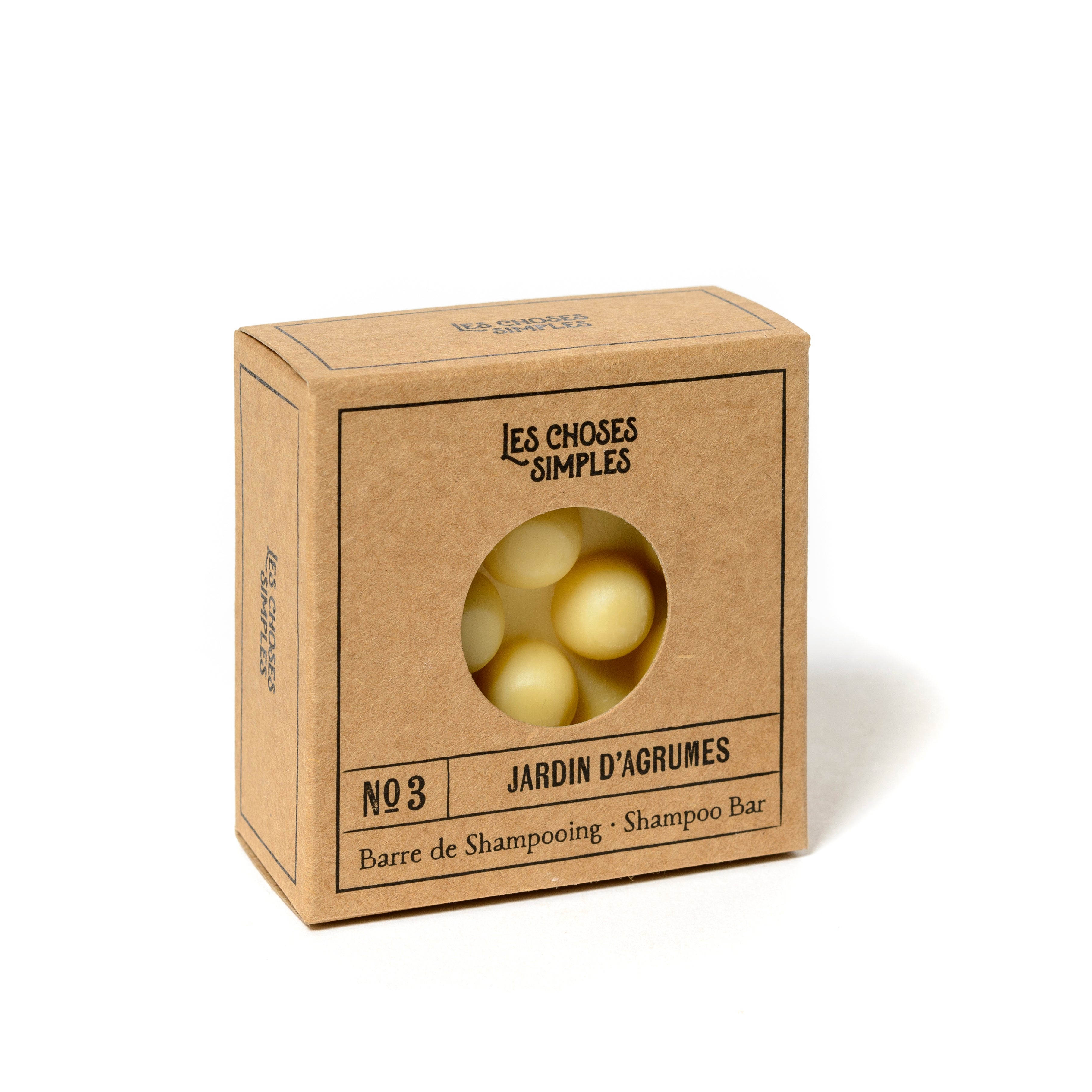 Solid Shampoo Nr. 3 "Jardin d'Agrumes" (Citrus).