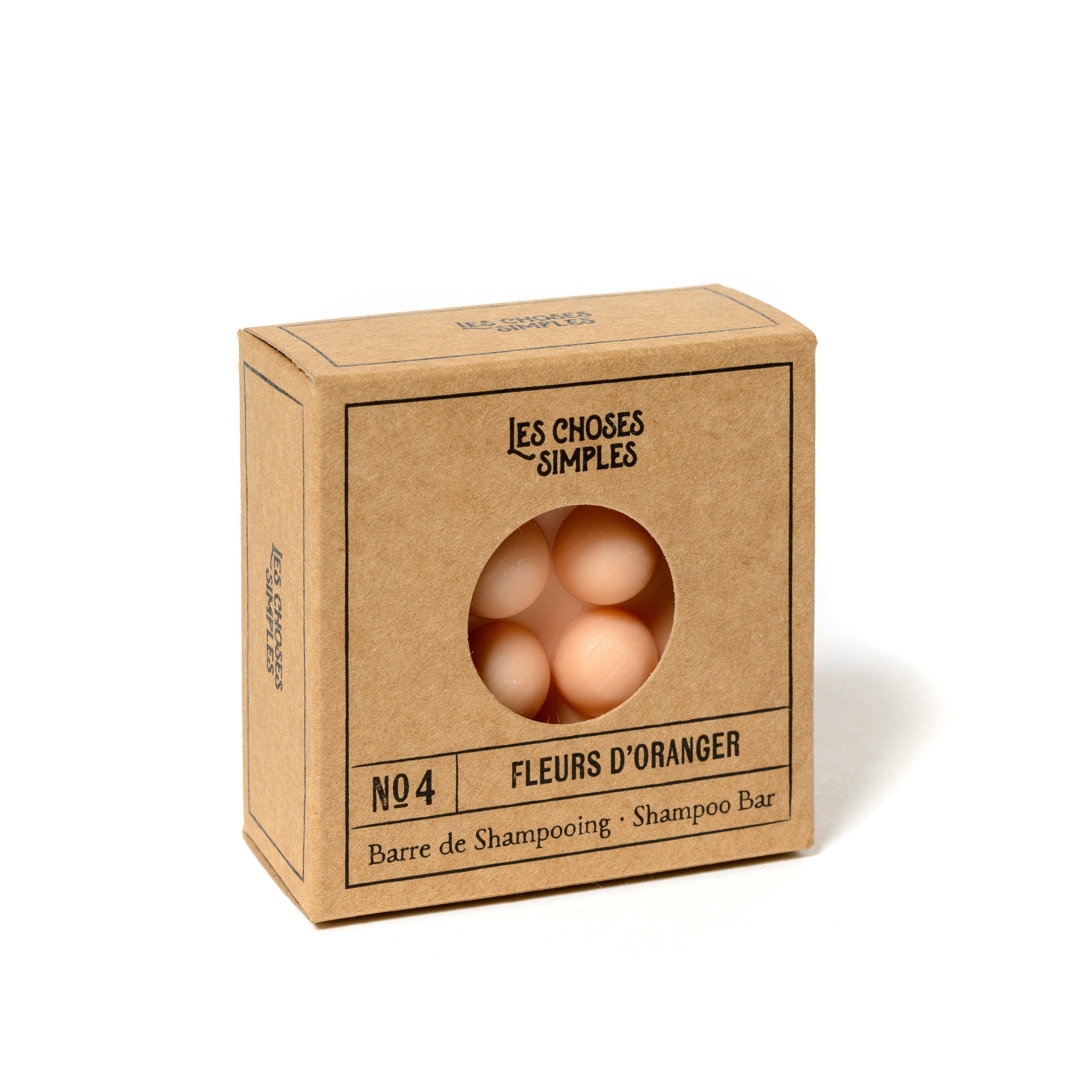 Solid Shampoo Nr. 4 "Fleurs d'Oranger" (Orange Blossom).