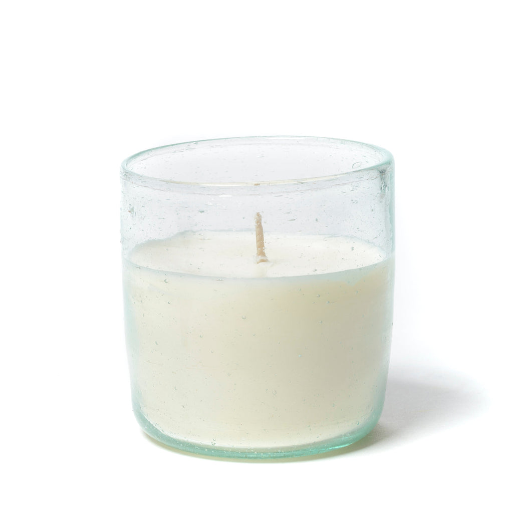 Handblown Glass Candle "Voyage sur le Nil".