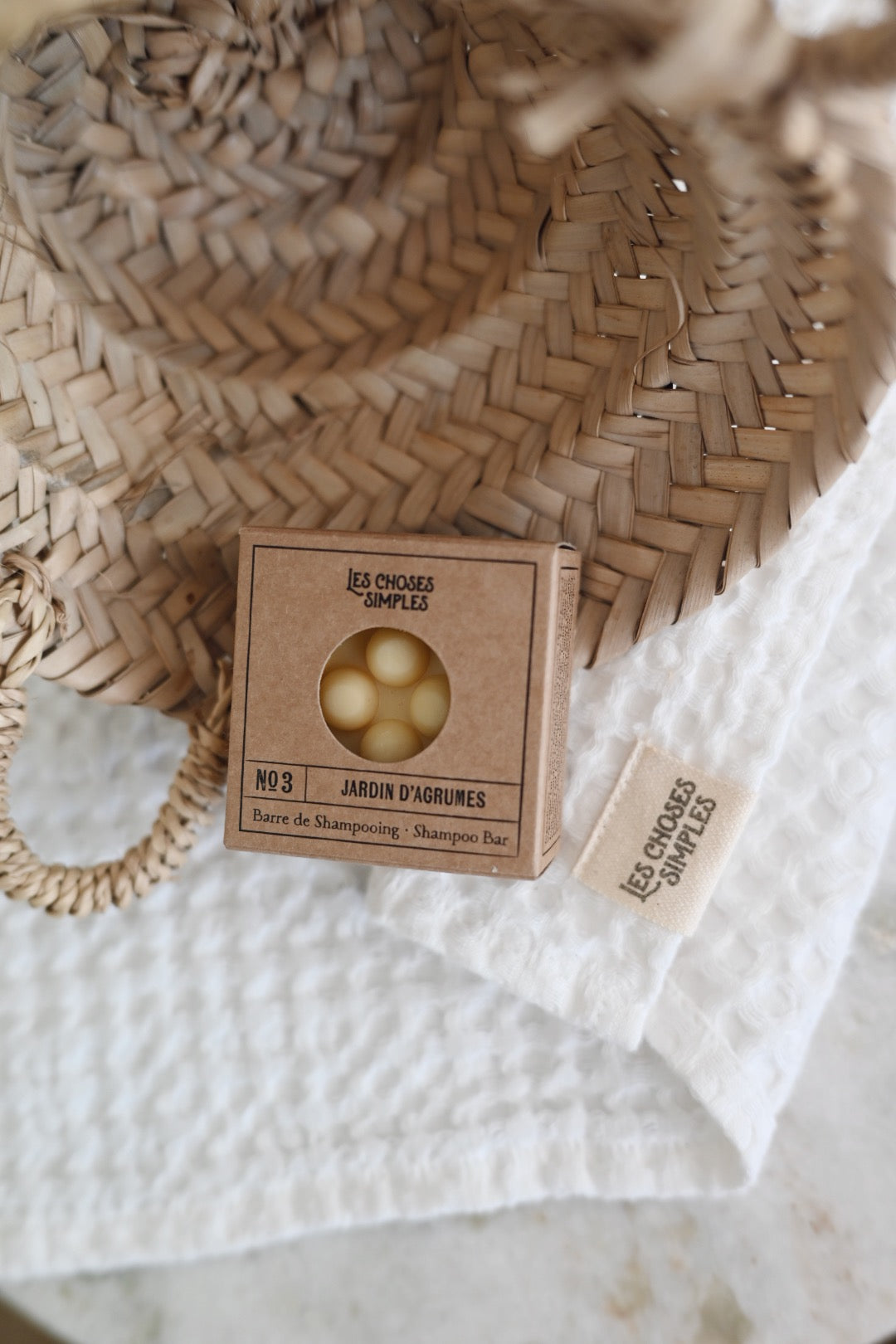 Solid Shampoo Nr. 3 "Jardin d'Agrumes" (Citrus).