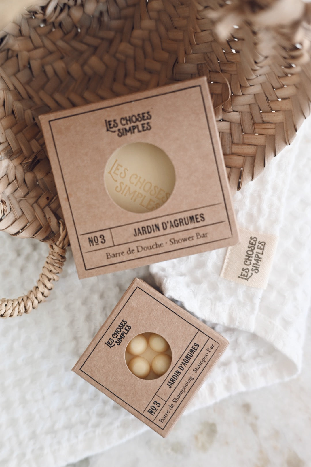 Solid Shampoo Nr. 3 "Jardin d'Agrumes" (Citrus).